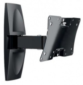 Кронштейн для телевизора Holder LCDS-5063 черный 19"-32" макс.30кг настенный поворот и наклон от магазина РЭССИ