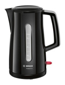 Чайник электрический Bosch TWK3A013 1.7л. 2400Вт черный (корпус: пластик) от магазина РЭССИ