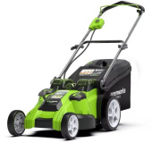 Газонокосилка роторная Greenworks G40LM49DB (2500207) от магазина РЭССИ