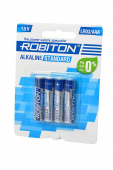 Элемент питания ROBITON STANDARD LR03 BL4 от магазина РЭССИ