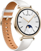 Смарт-часы Huawei Watch GT 4 Aurora-B19L 41.3мм 1.32" AMOLED корп.белый рем.белый разм.брасл.:120-190 мм (55020BHX) от магазина РЭССИ