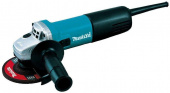 Углошлифовальная машина Makita 9557HNK6 840Вт 11000об/мин рез.шпин.:M14 d=115мм от магазина РЭССИ