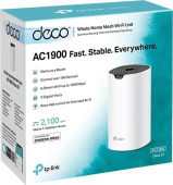 Бесшовный Mesh роутер TP-Link Deco S7(1-pack) AC1900 10/100/1000BASE-TX белый (упак.:1шт) от магазина РЭССИ
