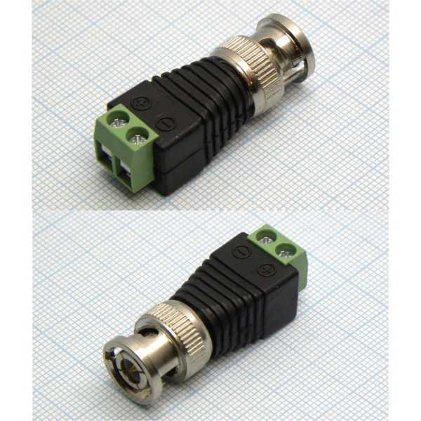 BNC штекер, клеммник от магазина РЭССИ