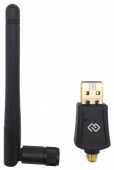 Сетевой адаптер WiFi Digma DWA-AC600E AC600 USB 2.0 (ант.внеш.съем) 1ант. (упак.:1шт) от магазина РЭССИ