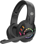 Наушники с микрофоном Оклик HS-L420G черный мониторные BT оголовье (1939799) от магазина РЭССИ