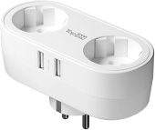 Сетевой фильтр TopON TOP-SL-822E-2A (2 розетки) белый (коробка) от магазина РЭССИ
