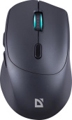 Мышь Defender Effect X MS-095 черный оптическая 1600dpi беспров. USB 5but (52095) от магазина РЭССИ