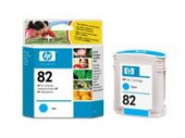Картридж струйный HP 82 C4911A голубой (69мл) для HP DJ 500/800 от магазина РЭССИ