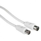 Кабель антенный Hama H-11905 Coax (m)/Coax (f) 3м. белый (00011905) от магазина РЭССИ