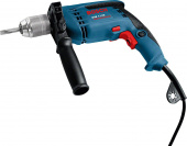 Дрель ударная Bosch GSB 13 RE 600Вт патрон:быстрозажимной реверс (кейс в комплекте) (0601217104) от магазина РЭССИ