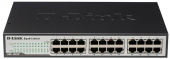 Коммутатор D-Link DES-1024D/G1A 24x100Mb неуправляемый от магазина РЭССИ