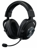 Наушники с микрофоном Logitech G Pro X черный 2м мониторные оголовье (981-000819) от магазина РЭССИ