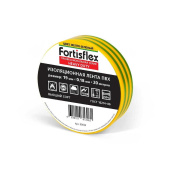 Изолента ПВХ Fortisflex Heavy Duty 19x0.18 мм 20 м желто-зеленый 90823 от магазина РЭССИ