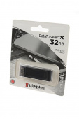 Носитель информации KINGSTON USB 3.0/3.2 Gen 1/Type-C 32GB DataTraveler 70 чёрный BL1 от магазина РЭССИ