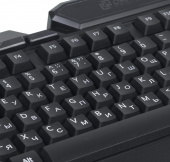 Клавиатура Оклик 700G Dynasty черный USB Multimedia for gamer LED от магазина РЭССИ