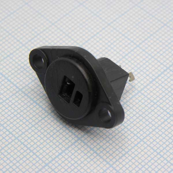 Разъем "точка-тире" гнездо приборное от магазина РЭССИ