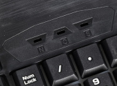 Клавиатура Defender Ultra HB-330L черный USB LED (подставка для запястий) от магазина РЭССИ