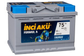 Аккумулятор INCI AKU Formul A 75R 700 A 278x175x190 мм 4500 от магазина РЭССИ