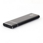 USB 3.2 Type-C Внешний корпус M.2 NGFF (B-key) AgeStar 3UBNF5C (BLACK)  алюминий чёрный от магазина РЭССИ