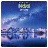 Весы напольные электронные Scarlett SC-BS33E022 макс.180кг синий от магазина РЭССИ