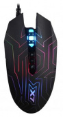 Мышь A4Tech X77 черный оптическая (2400dpi) USB (8but) от магазина РЭССИ