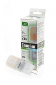 Лампа светодиодная Camelion LED2.5-JC-SL/845/G4 2.5Вт 12В 4500K BL1 от магазина РЭССИ