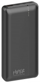Мобильный аккумулятор Hiper MX Pro 20000 20000mAh 3A QC PD 1xUSB черный (MX PRO 20000 BLACK) от магазина РЭССИ