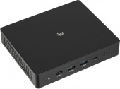 Неттоп IRU 110PGL Cel J4125 (2) 4Gb SSD128Gb UHDG 600 CR Free DOS GbitEth WiFi BT черный от магазина РЭССИ