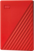 Жесткий диск WD USB 3.0 2Tb WDBYVG0020BRD-WESN My Passport 2.5" красный от магазина РЭССИ