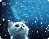 Коврик для мыши Cactus White Cat 300x250x3мм (CS-MPC-D11M) от магазина РЭССИ