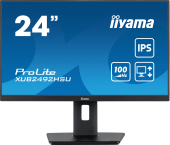 Монитор Iiyama 23.8" ProLite XUB2492HSU-B6 черный IPS LED 0.4ms 16:9 HDMI M/M матовая HAS Piv 250cd 178гр/178гр 1920x1080 100Hz DP FHD USB 4.9кг от магазина РЭССИ