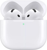 Гарнитура вкладыши Apple AirPods 4 ANC A3055,A3056,A3059 белый беспроводные bluetooth в ушной раковине (MXP93ZE/A) от магазина РЭССИ