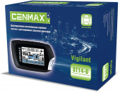 Автосигнализация Cenmax Vigilant ST14 D с обратной связью + дистанционный запуск брелок с ЖК дисплеем от магазина РЭССИ
