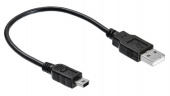 Кабель Buro OTG_MINI USB A(f) mini USB B (m) 0.2м черный от магазина РЭССИ
