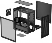 Корпус Deepcool CH370 черный без БП mATX 7x120mm 4x140mm 1xUSB2.0 1xUSB3.0 audio bott PSU от магазина РЭССИ