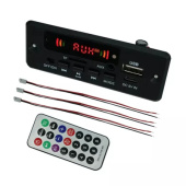 JQ-D029BT Модуль усилителя мощности 2X3W, BT, MP3, FM, SD, пульт 5V-32V от магазина РЭССИ