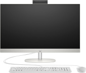 Моноблок HP 27-cr0002i 27" Full HD Touch i7 1355U (1.7) 16Gb SSD512Gb Iris Xe Free DOS GbitEth WiFi BT 90W клавиатура мышь Cam белый 1920x1080 от магазина РЭССИ