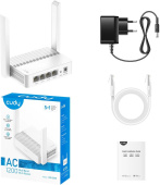 Роутер беспроводной Cudy WR1200E AC1200 10/100BASE-TX от магазина РЭССИ