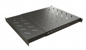 Полка раздвижная Hyperline TSD3H-1U-650/1100-RAL9005 1U нагр.:220кг. 19" 1200мм черный (упак.:1шт) от магазина РЭССИ