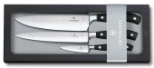 Набор ножей кухон. Victorinox Grand Maitre Chefs (7.7243.3) компл.:3шт черный подар.коробка от магазина РЭССИ