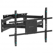 Кронштейн для телевизора Onkron M8L черный 42"-110" макс.100кг настенный поворотно-выдвижной и наклонный от магазина РЭССИ