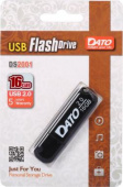 Флеш Диск Dato 16Gb DS2001 DS2001-16G USB2.0 черный от магазина РЭССИ