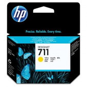 Картридж струйный HP 711 CZ132A желтый (29мл) для HP DJ T120/T520 от магазина РЭССИ