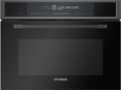 Духовой шкаф Электрический Hyundai HMEO 6580 DX черный от магазина РЭССИ