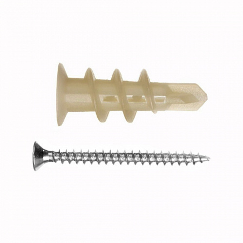 Дюбель DRIVA NYLON с шурупом (4шт) от магазина РЭССИ