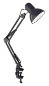 Светильник Ultraflash UF-312P С02 (12895) настольный на струбцине E27 черный 60Вт от магазина РЭССИ