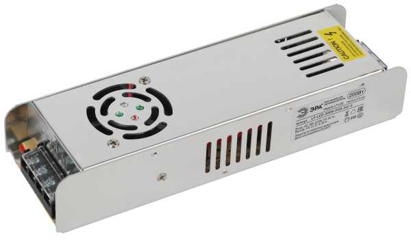 Блок питания для светодиодной ленты LP-LED 200W-IP20-24V-S от магазина РЭССИ