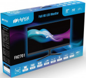 Монитор Hiper 27" EasyView FH2701 черный IPS LED 5ms 16:9 HDMI M/M матовая 250cd 178гр/178гр 1920x1080 DisplayPort FHD 4кг от магазина РЭССИ