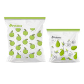 Универсальные пакеты PATERRA Авокадо яблоко с двойным замком 60 шт в упаковке 109-211 от магазина РЭССИ